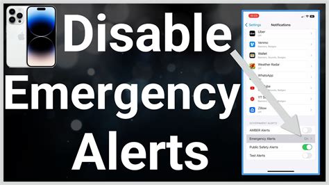How To Turn Off Emergency Alerts